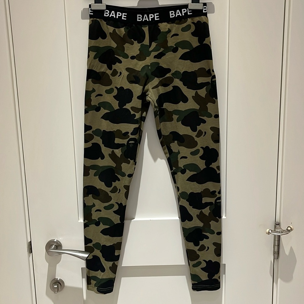 A Bathing Ape Camo Leggings